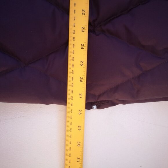 Calvin Klein Ladies Purple Puffy Full Zip Size Medium Coat - Picture 15 of 15